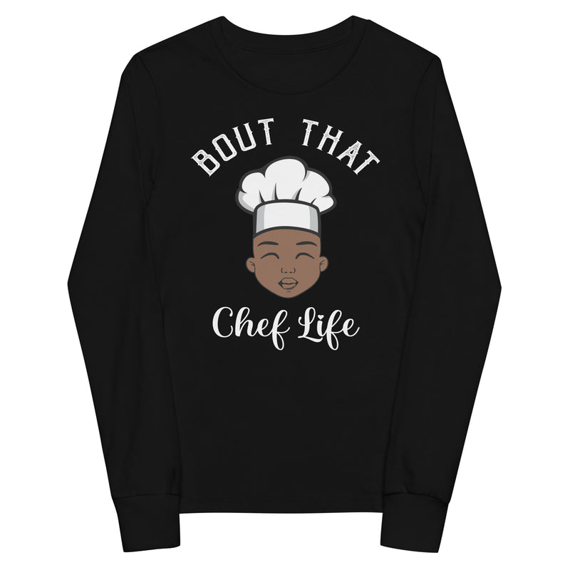 Bout that Chef Life Youth Long Sleeve Tee