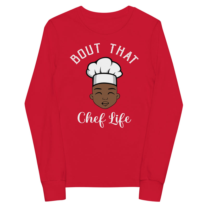 Bout that Chef Life Youth Long Sleeve Tee